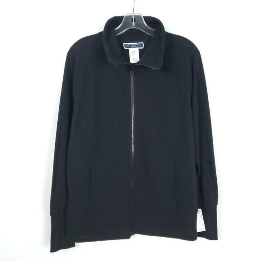 Karen Scott Sport Full-Zip Sweater NWT Size PL
